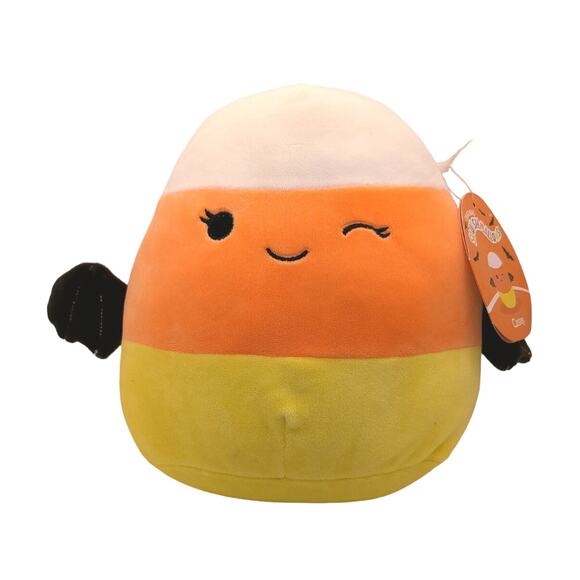 Squishmallows Casey the Candy Corn Bat 9-Inch Plush Stuffie Stuffed Animal 2022 - Picture 1 of 8